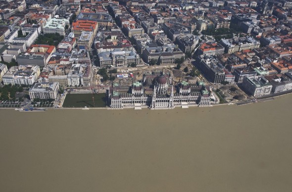 Budapest felülnézetből