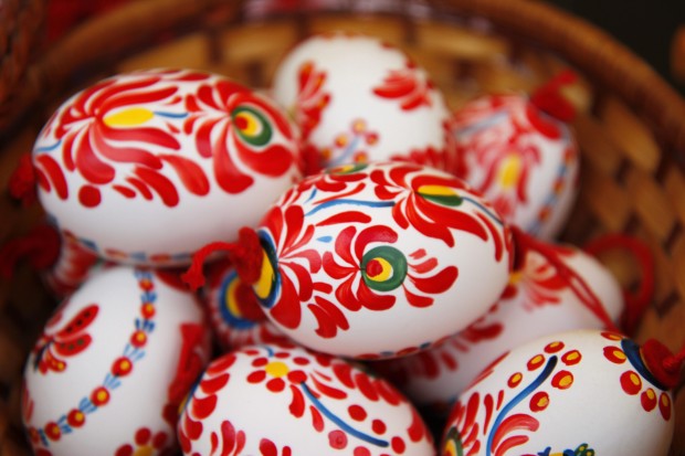 Így néznek ki a matyó mintás húsvéti tojások Mezőkövesden