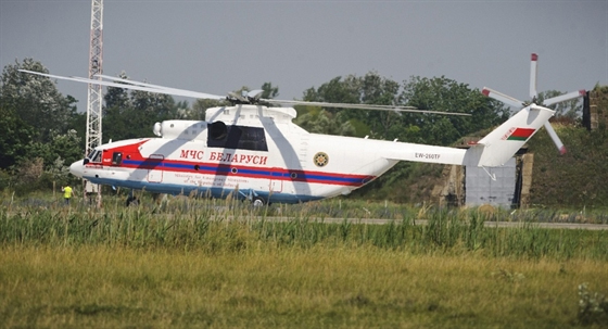A világ legnagyobb helikoptere járt Debrecenben