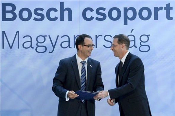 Stratégiai megállapodást kötött a kormány és a Bosch-csoport