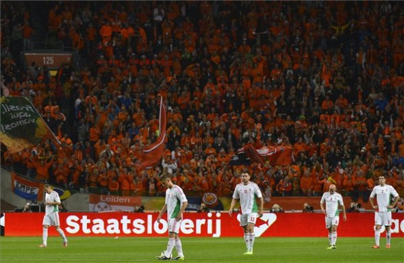 Hollandia - Magyarország 8:1