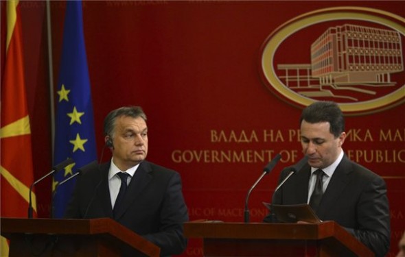 Orbán Szkopjéban: a Balkán nem probléma, hanem lehetőség az EU-nak