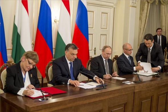 Orosz-magyar nukleáris energiai megállapodást írtak alá