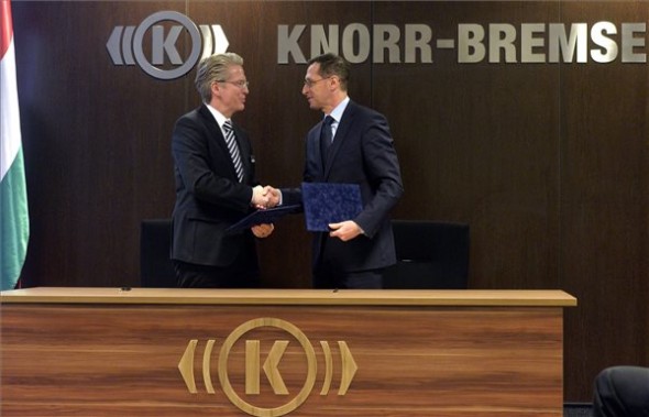 A Knorr-Bremsével írt alá stratégiai megállapodást a kormány