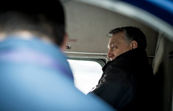 Orbán Viktor megtekinti a magyar-ukrán határt