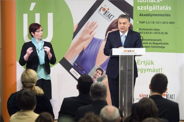 Orbán: tovább javulhat a fogyatékossággal élők foglalkoztatása
