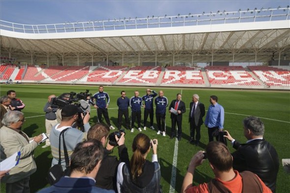 Május elsején avatják az új Nagyerdei Stadiont Debrecenben