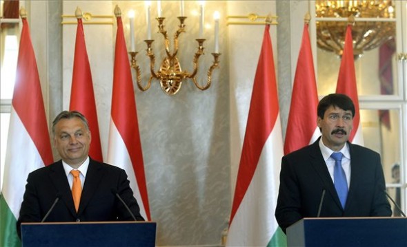 Orbán Viktort javasolja kormányfőnek a köztársasági elnök