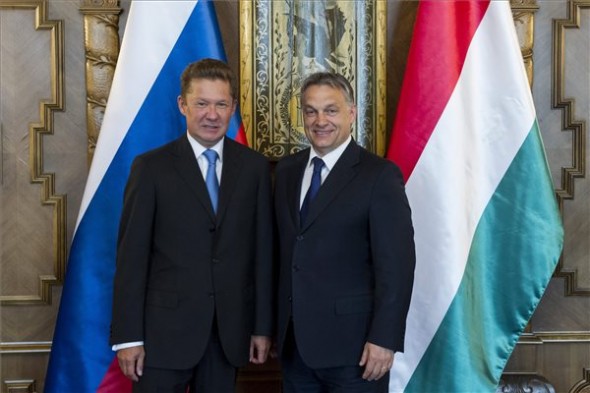 Orbán a Gazprommal parolázott