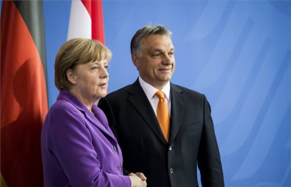 Merkel: a magyarok nagy bizalmat szavaztak Orbánnak