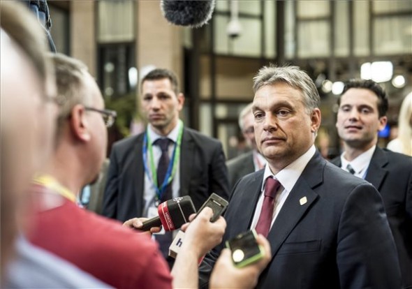 Orbán Brüsszelben: "először a ló, utána a kocsi"