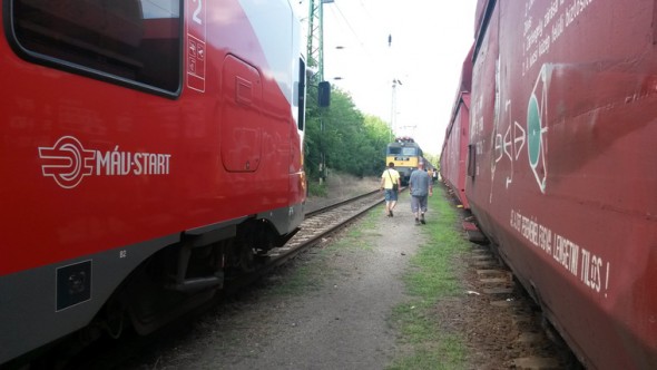 Métereken múlt a vonatkatasztrófa Dunakeszinél