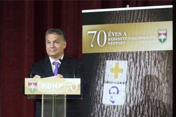 Orbán: kereszténydemokrata kormányzás kell