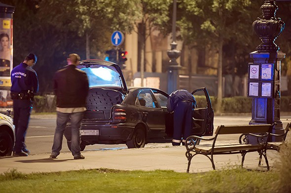 Taxisra lőttek Budapesten