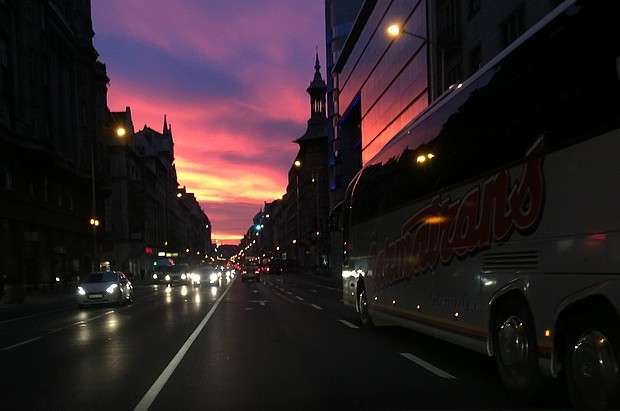 Varázslatos volt a naplemente Budapesten is