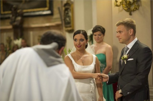 Gyönyörű volt esküvőjén Orbán Viktor lánya