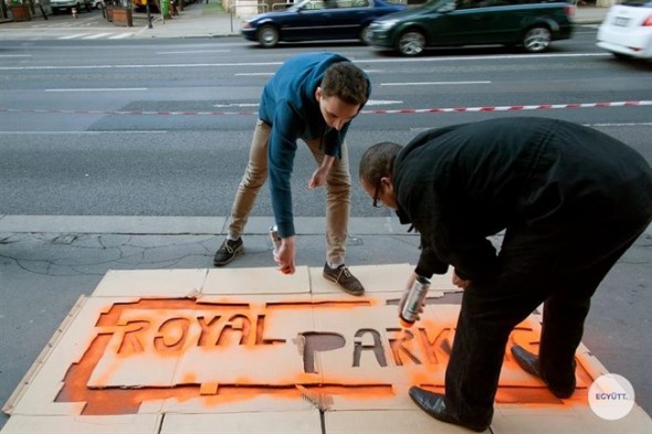 Királyi parkolót kapott Orbán az Astoriánál